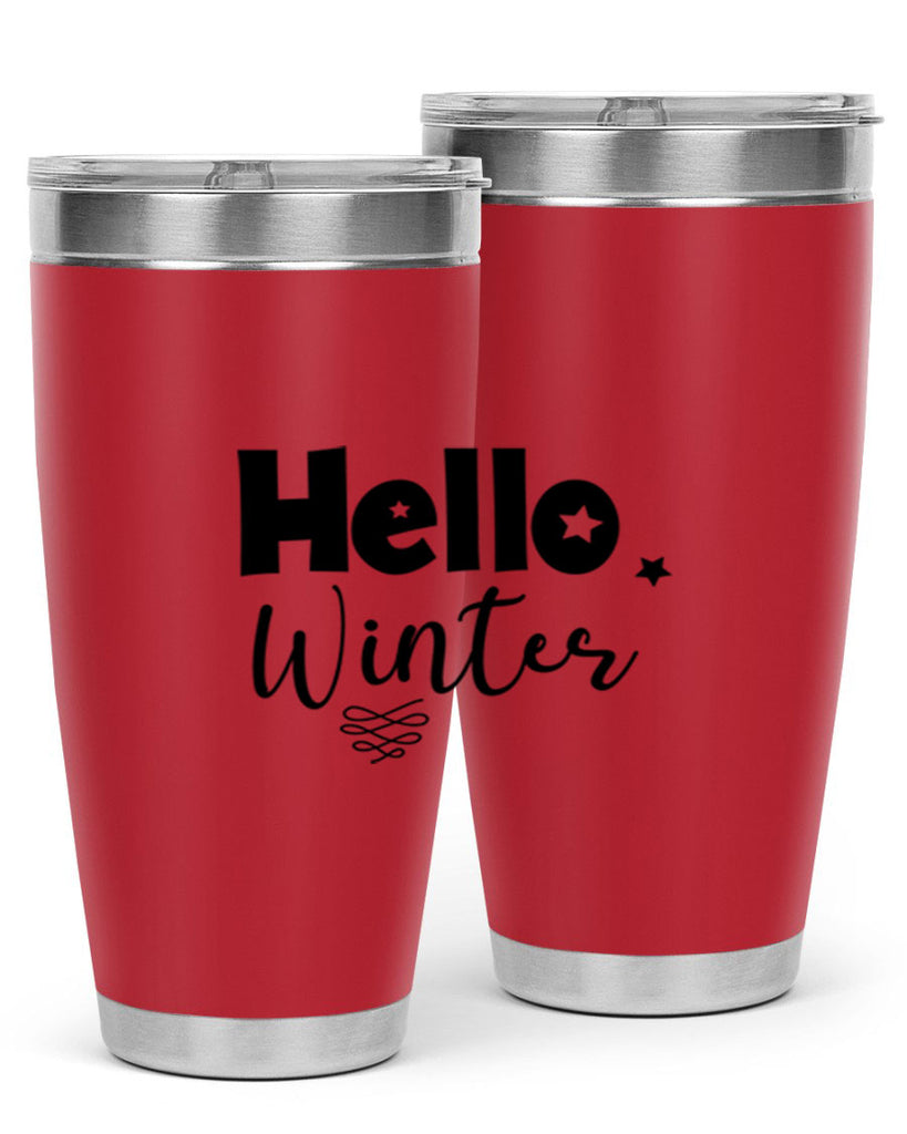 Hello Winter 170#- winter- Tumbler