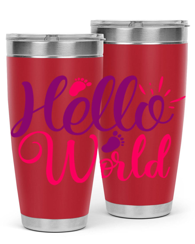 Hello World Style 260#- baby- tumbler