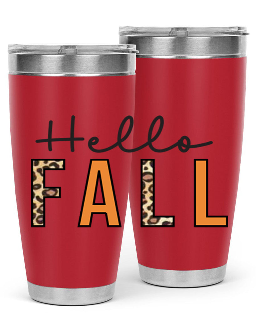 Hello fall 276#- fall- Tumbler