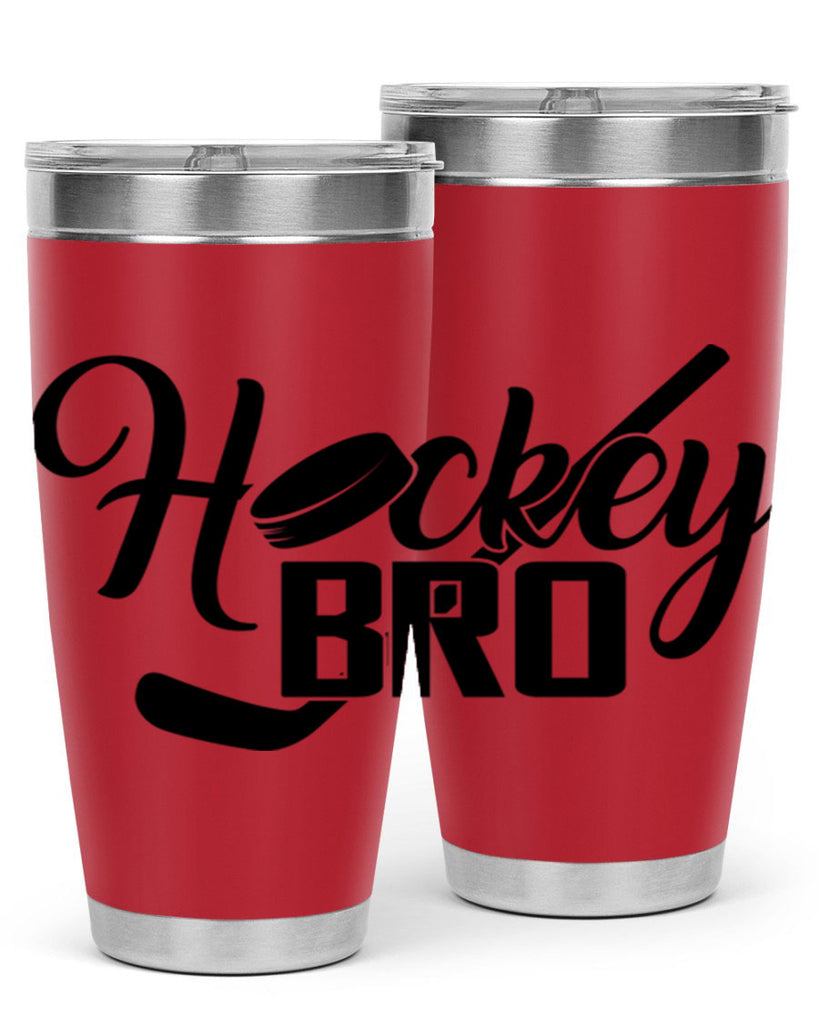 Hockey bro 1190#- hockey- Tumbler