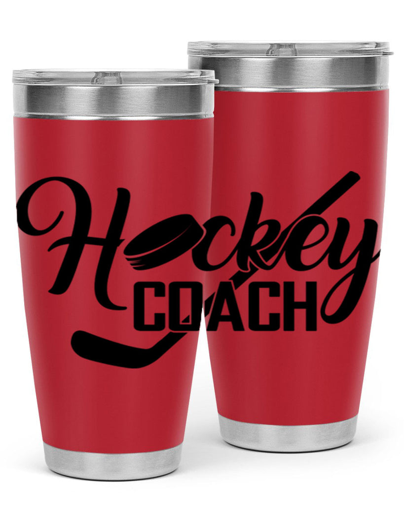 Hockey coach 1189#- hockey- Tumbler