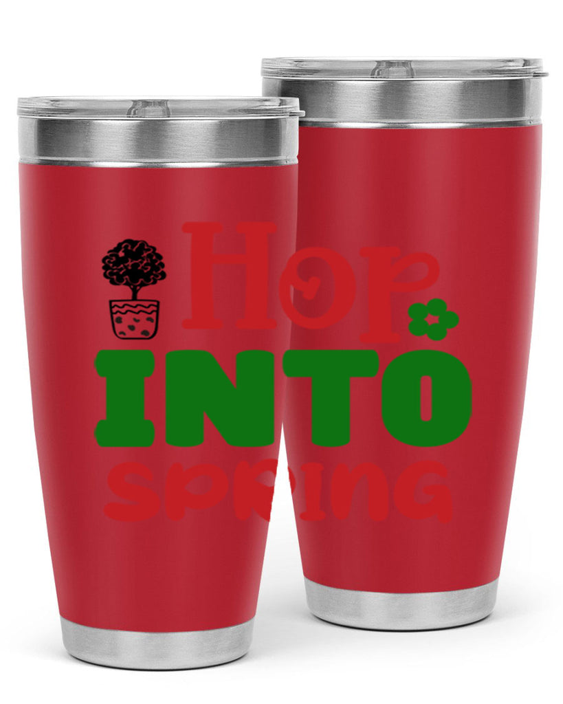 Hop into Spring 251#- spring- Tumbler