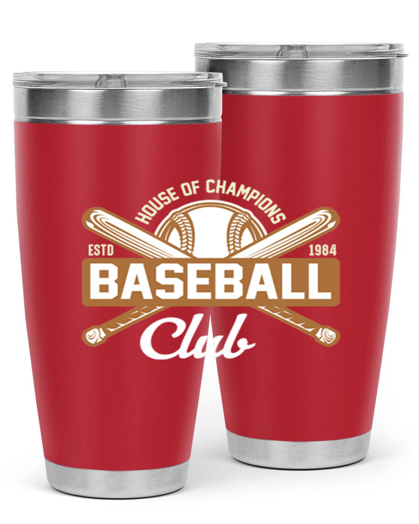 House 1178#- baseball- Tumbler