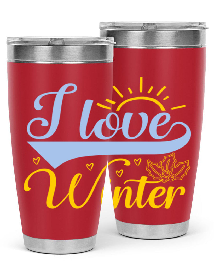 I love winter228#- winter- Tumbler