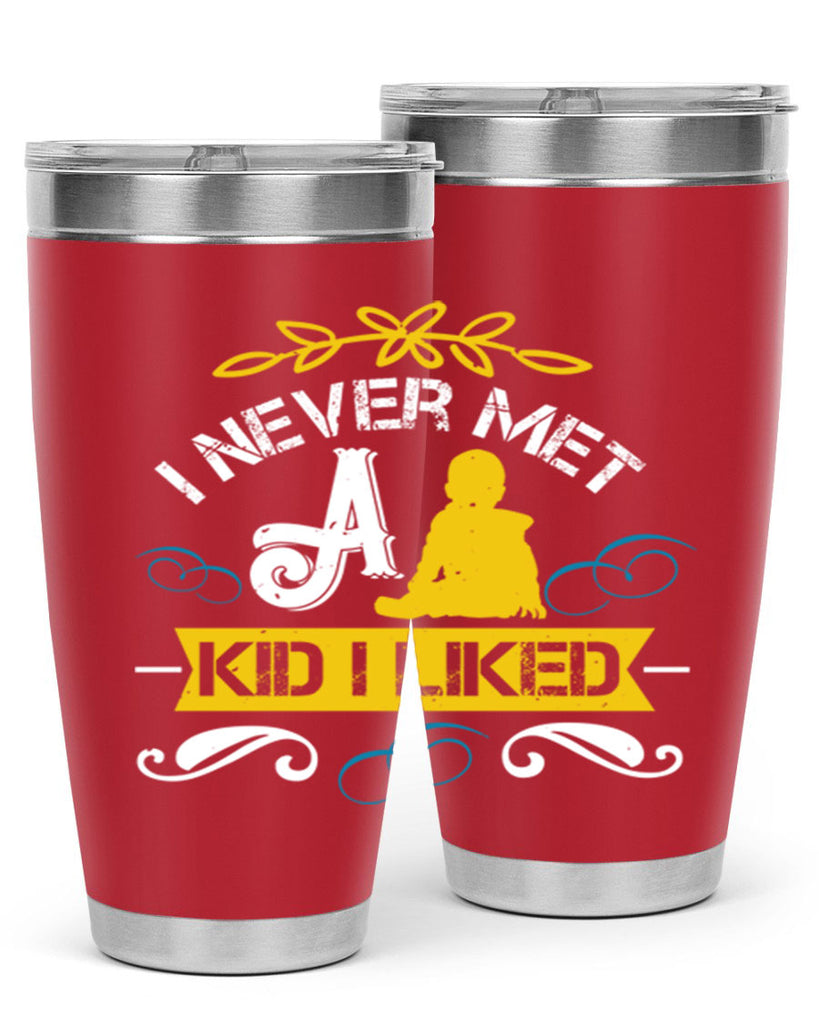I never met a kid I liked Style 34#- baby- Cotton Tank