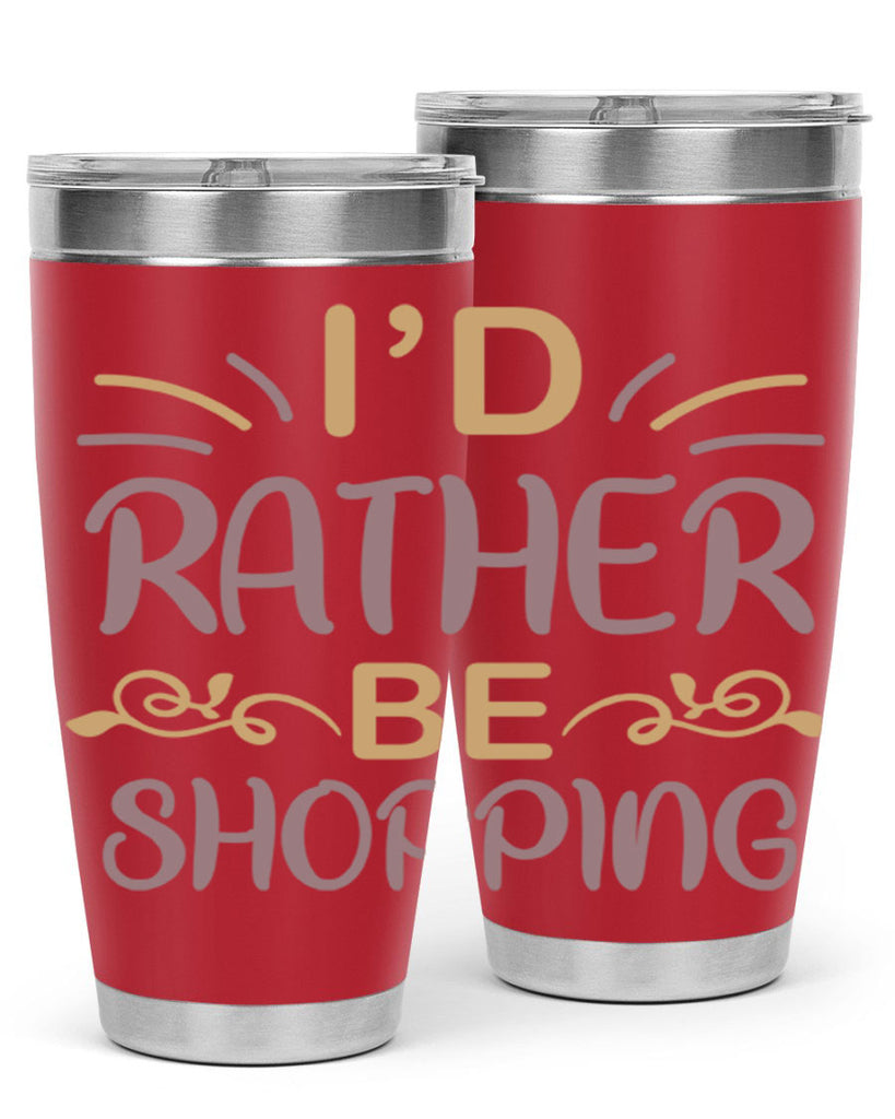 Id Rather Be Shopping 109#- fashion- Cotton Tank