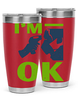 Im ok Style 30#- corona virus- Tumbler