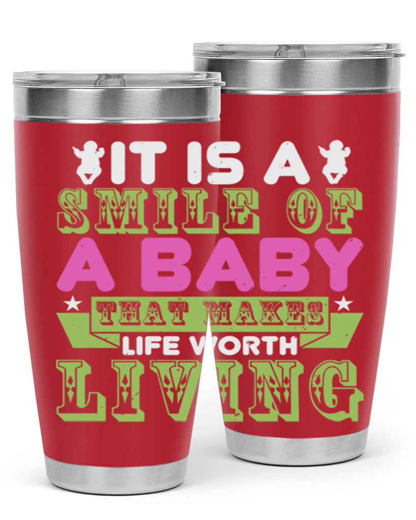 It is a smile of a baby Style 188#- baby- tumbler