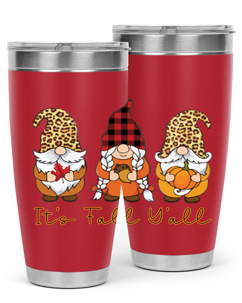 It s Fall Y all Gnome 362#- fall- Tumbler