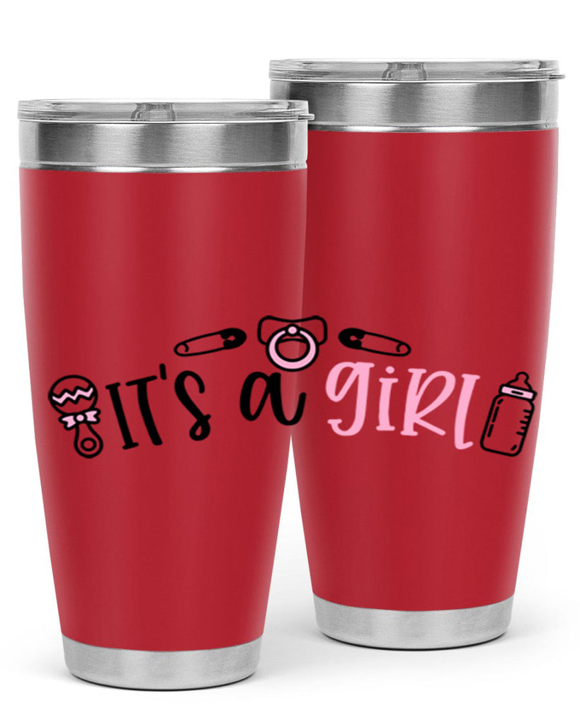 Its A Girl Style 78#- baby- tumbler