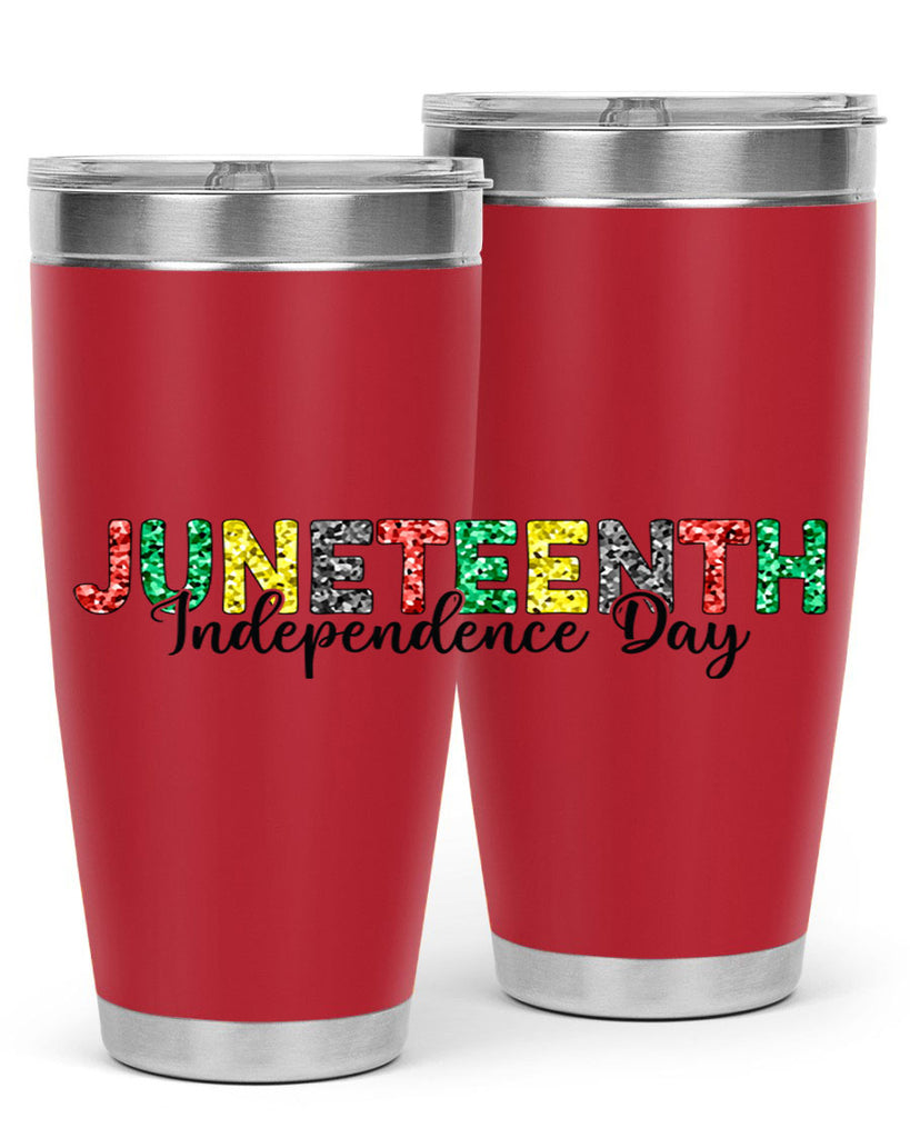 Juneteenth Independence Day 37#- Juneteenth- tumbler