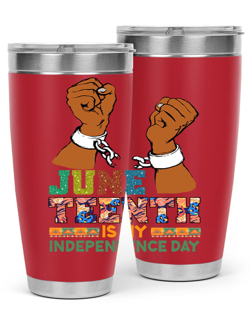 Juneteenth Is My Independence Day Png 29#- Juneteenth- tumbler