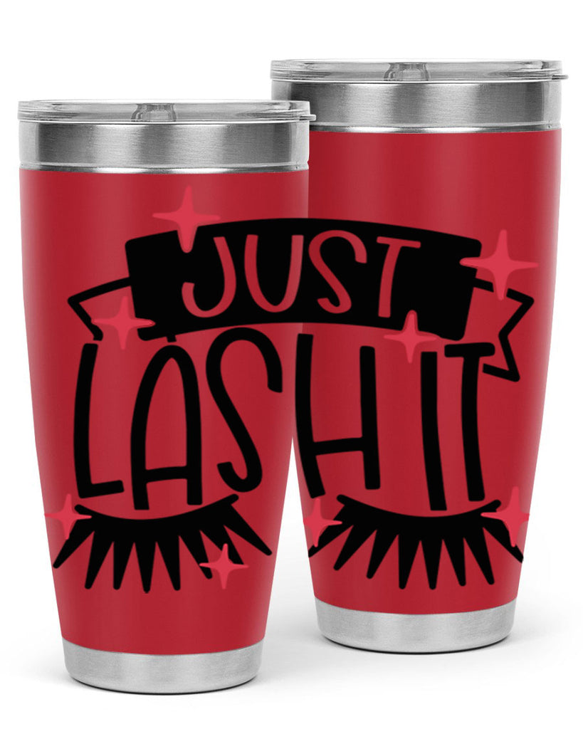 Just Lash It Style 77#- make up- Tumbler