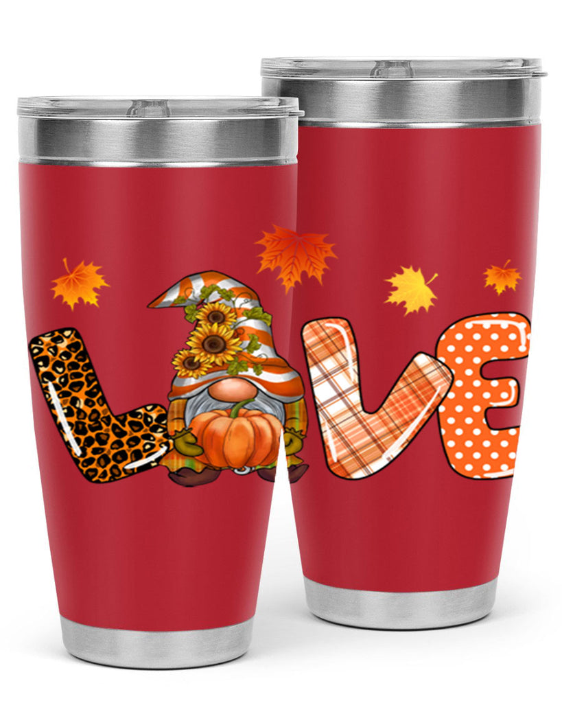 LOVEFallGnomeAutumn 416#- fall- Tumbler