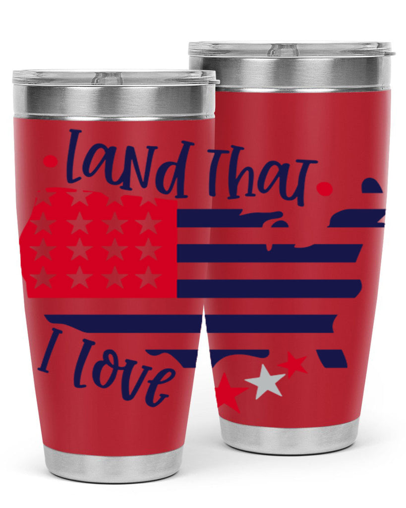 Land That I Love Style 158#- Fourt Of July- Tumbler