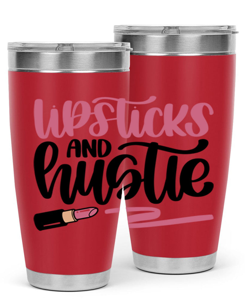 Lipstick And Hustie Style 58#- make up- Tumbler