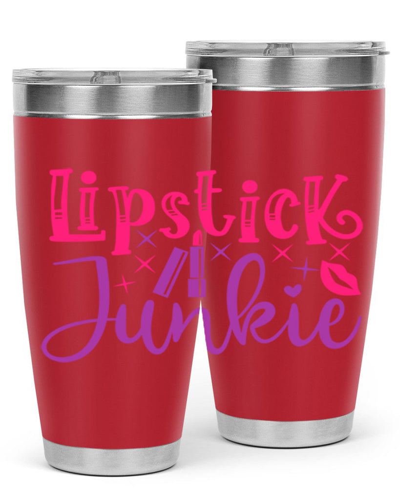 Lipstick Junkie Style 228#- make up- Tumbler