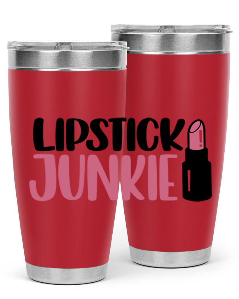 Lipstick Junkie Style 56#- make up- Tumbler