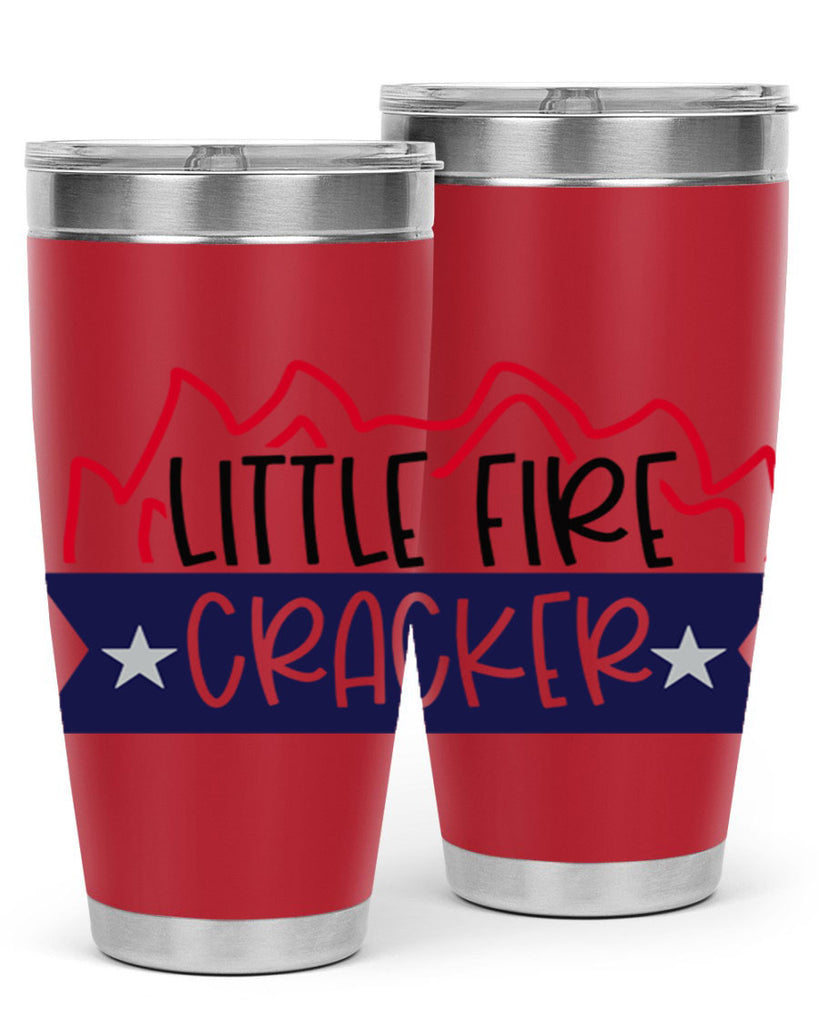 Little Fire Cracker Style 161#- Fourt Of July- Tumbler