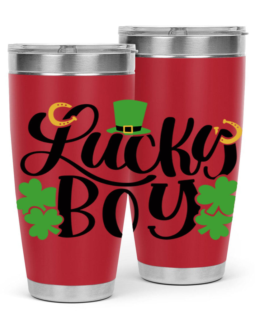 Lucky Boy Style 59#- St Patricks Day- Tumbler
