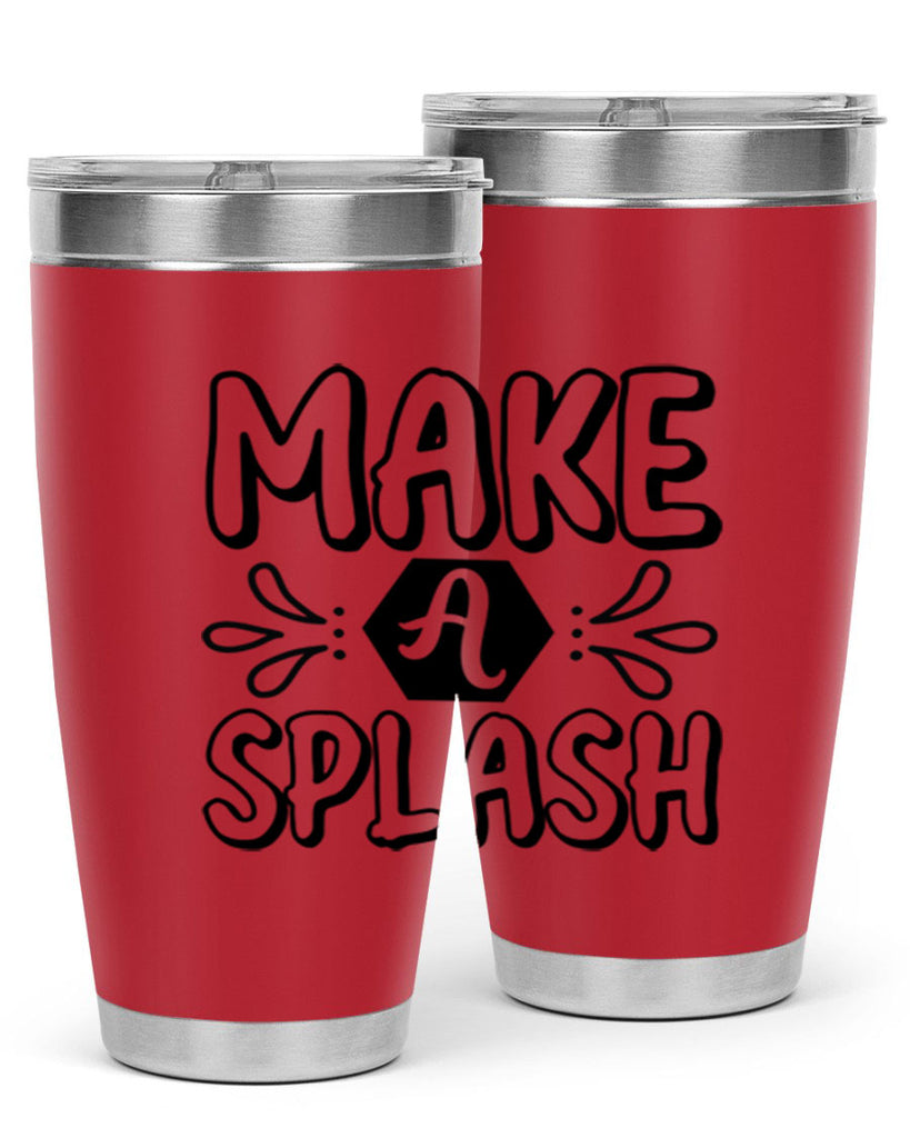 Make a splash 310#- mermaid- Tumbler