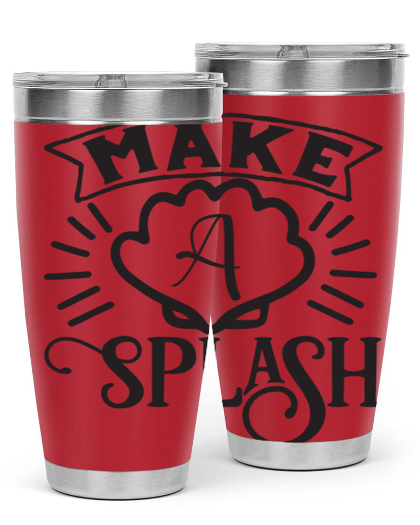 Make a splash 312#- mermaid- Tumbler
