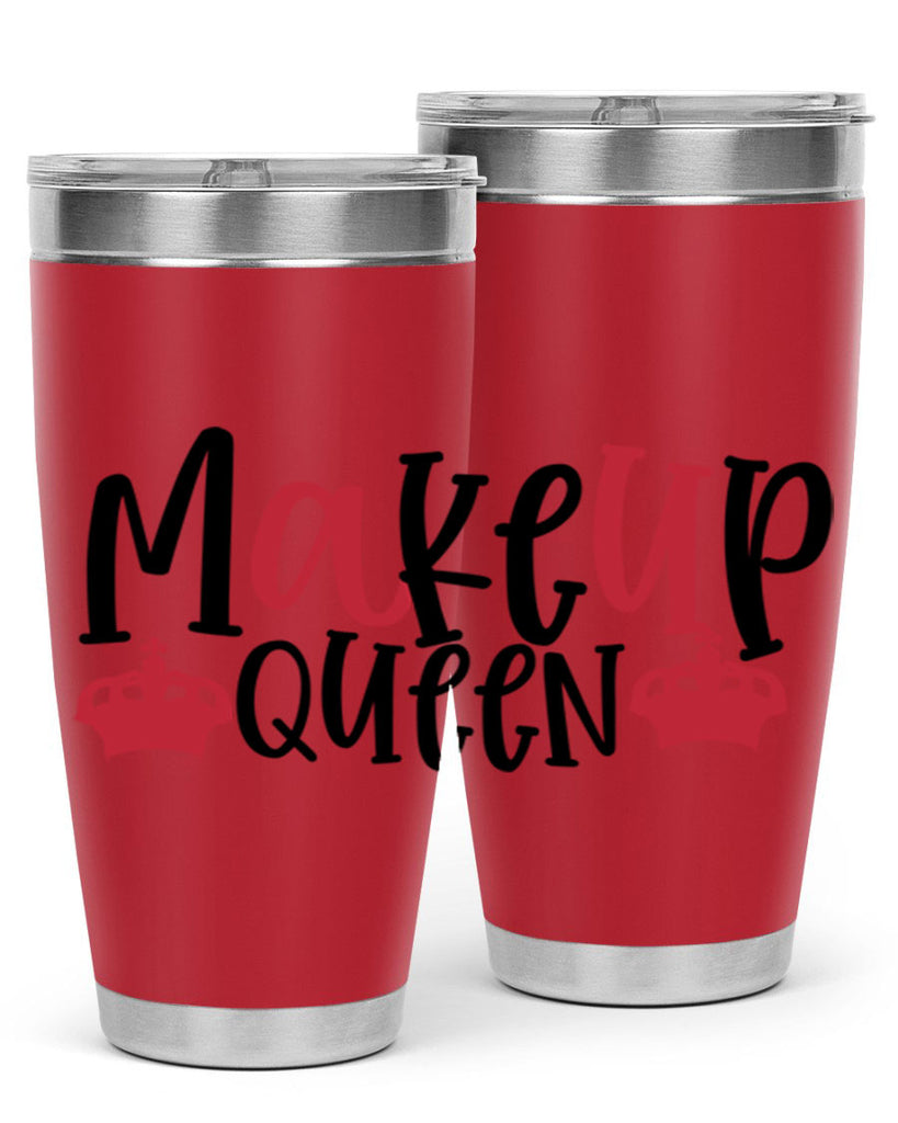 Makeup Queen design Style 223#- make up- Tumbler