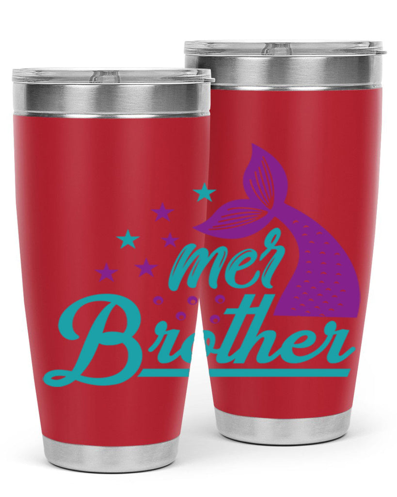 Mer Brother 323#- mermaid- Tumbler