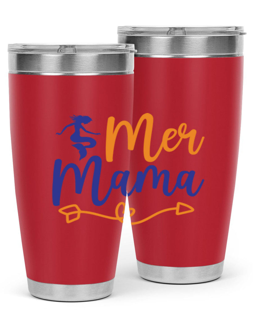 Mer Mama 331#- mermaid- Tumbler