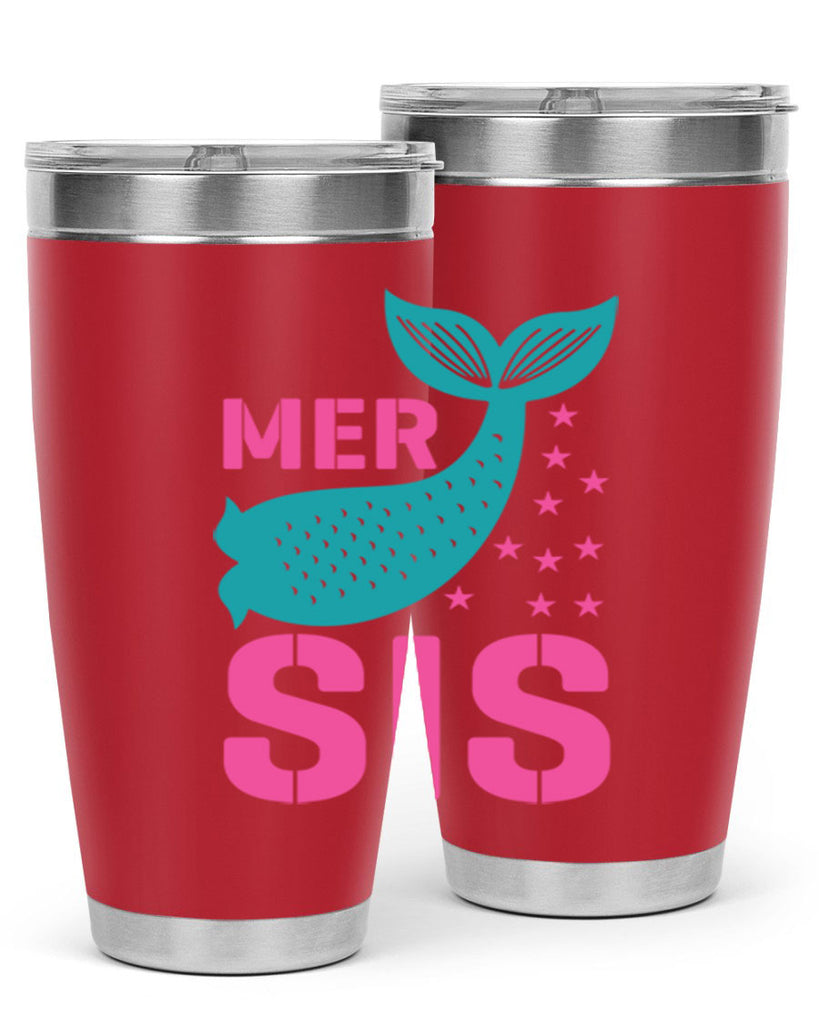 Mer Sis 345#- mermaid- Tumbler