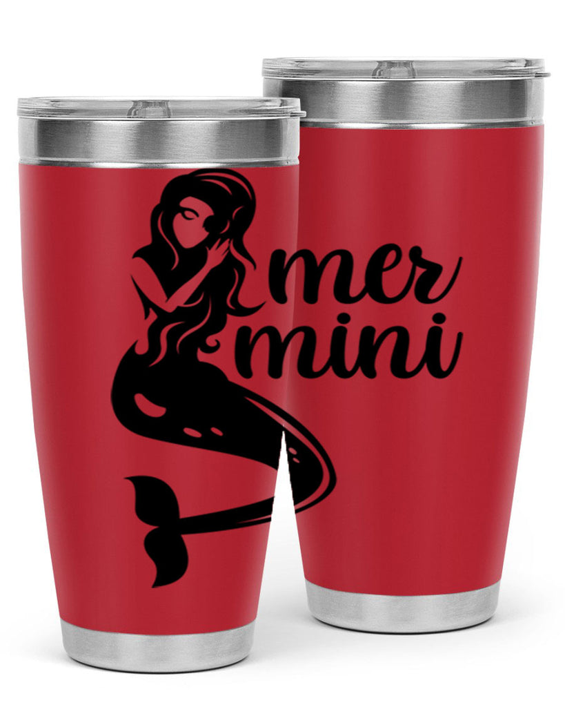 Mer mini 352#- mermaid- Tumbler
