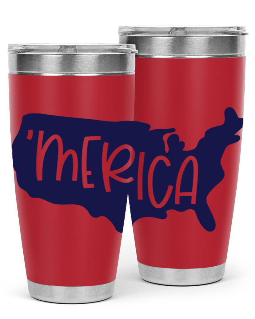 Merica Style 137#- Fourt Of July- Tumbler