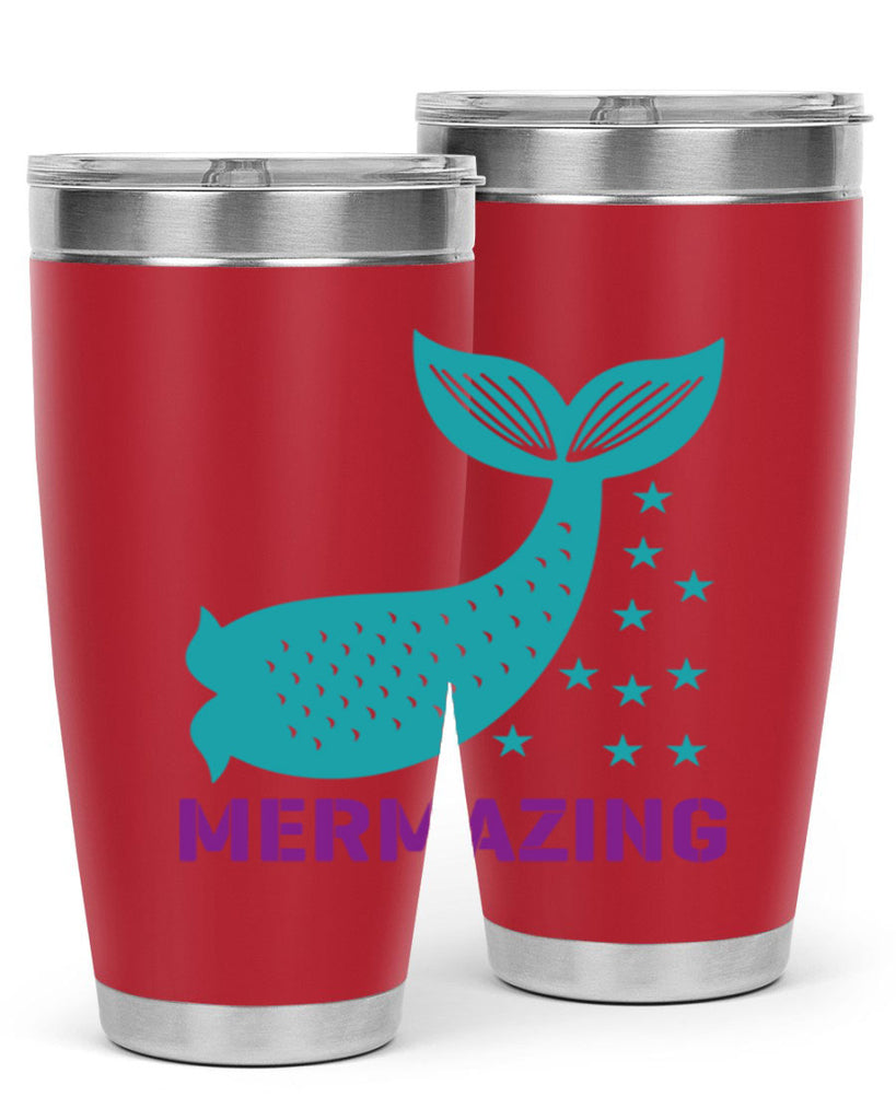 Mermazing 502#- mermaid- Tumbler
