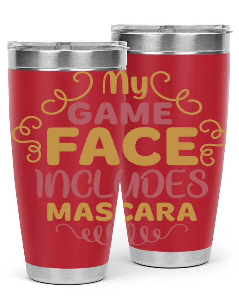 My Game Face Includes Mascara 127#- fashion- Cotton Tank