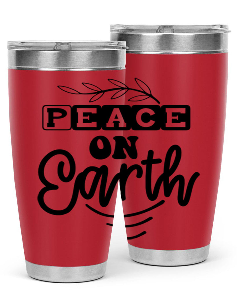 Peace on Earth 335#- winter- Tumbler