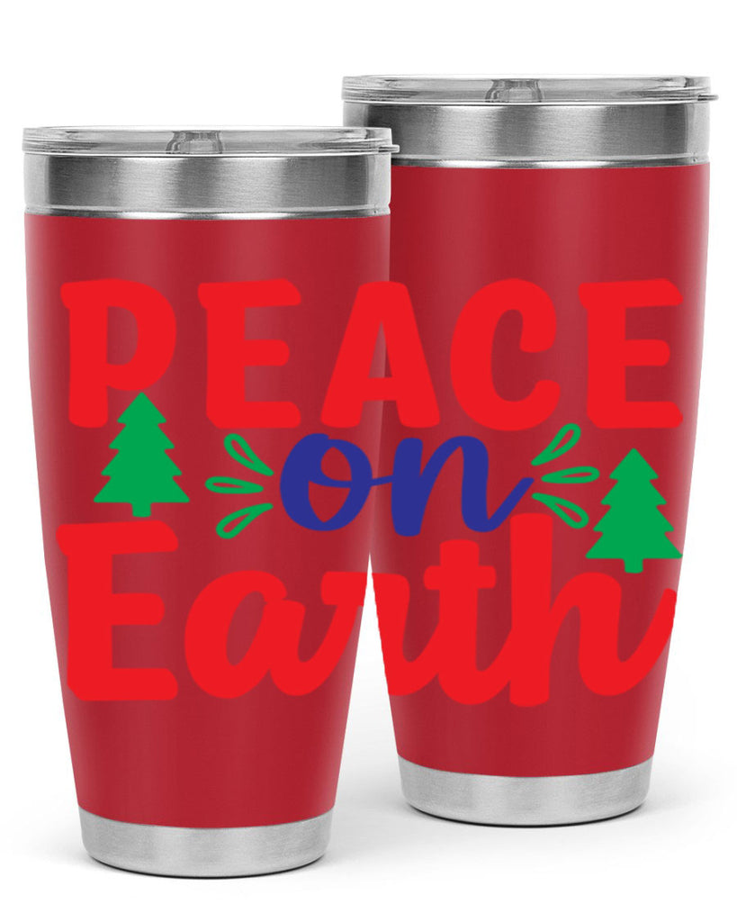 Peace on Earth 336#- winter- Tumbler