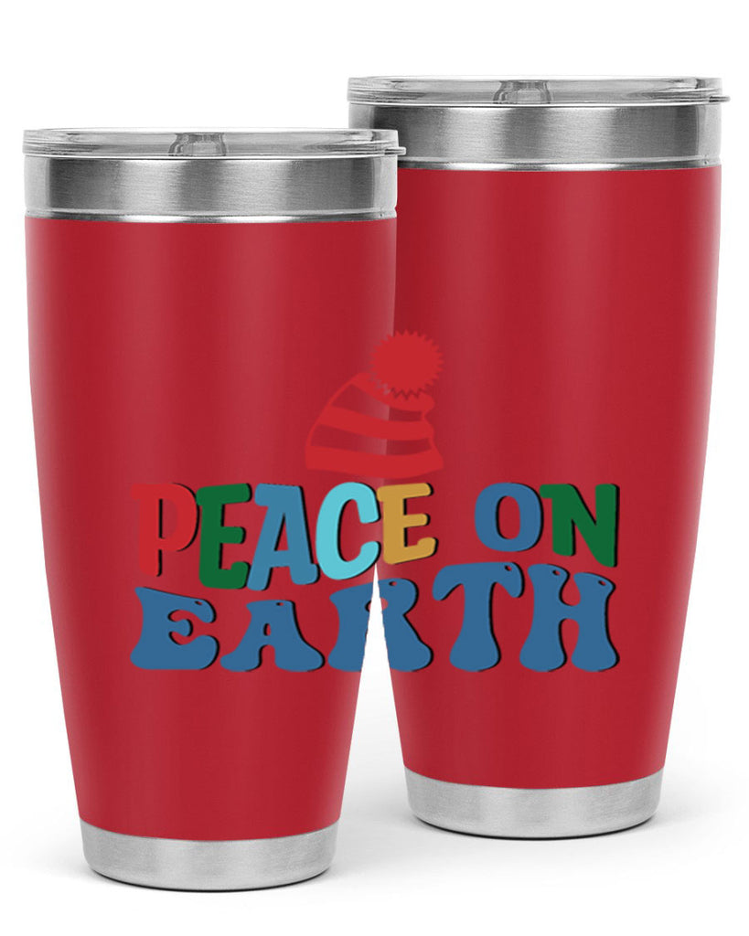 Peace on Earth 337#- winter- Tumbler