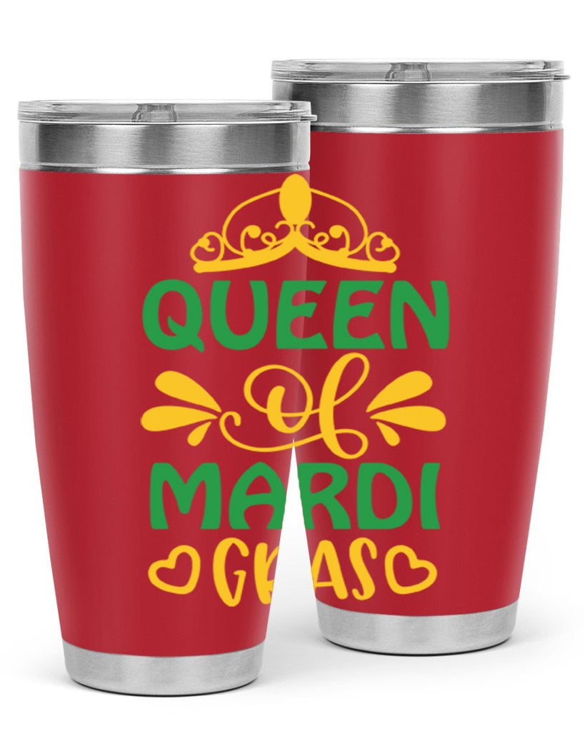 Queen Of Mardi Gras 134#- fashion- Cotton Tank