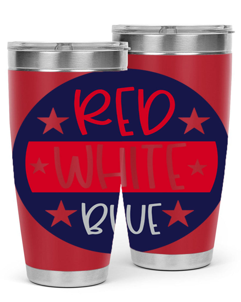 Red White Blue Style 170#- Fourt Of July- Tumbler