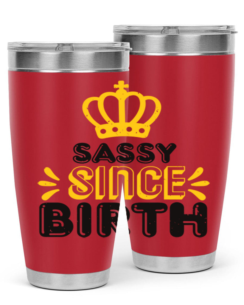 Saddy since birth Style 16#- baby shower- tumbler