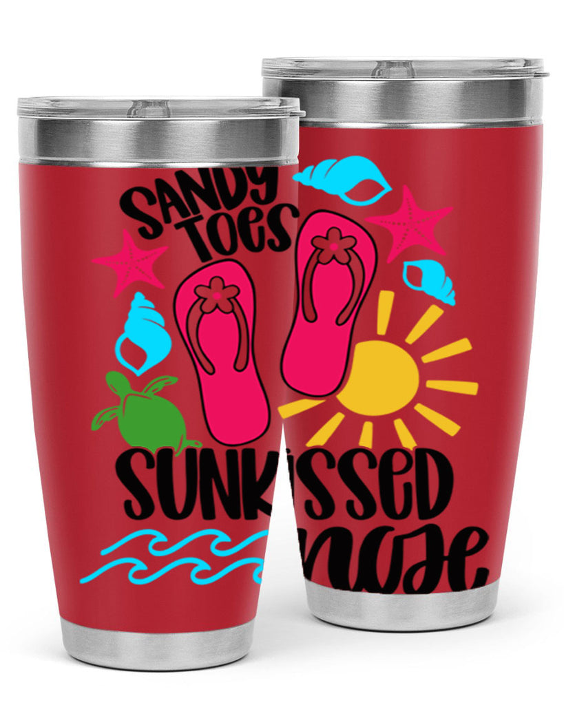 Sandy Toes Sunkissed Nose Style 27#- summer- Tumbler