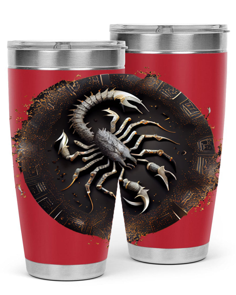 Scorpius 467#- zodiac- Tumbler