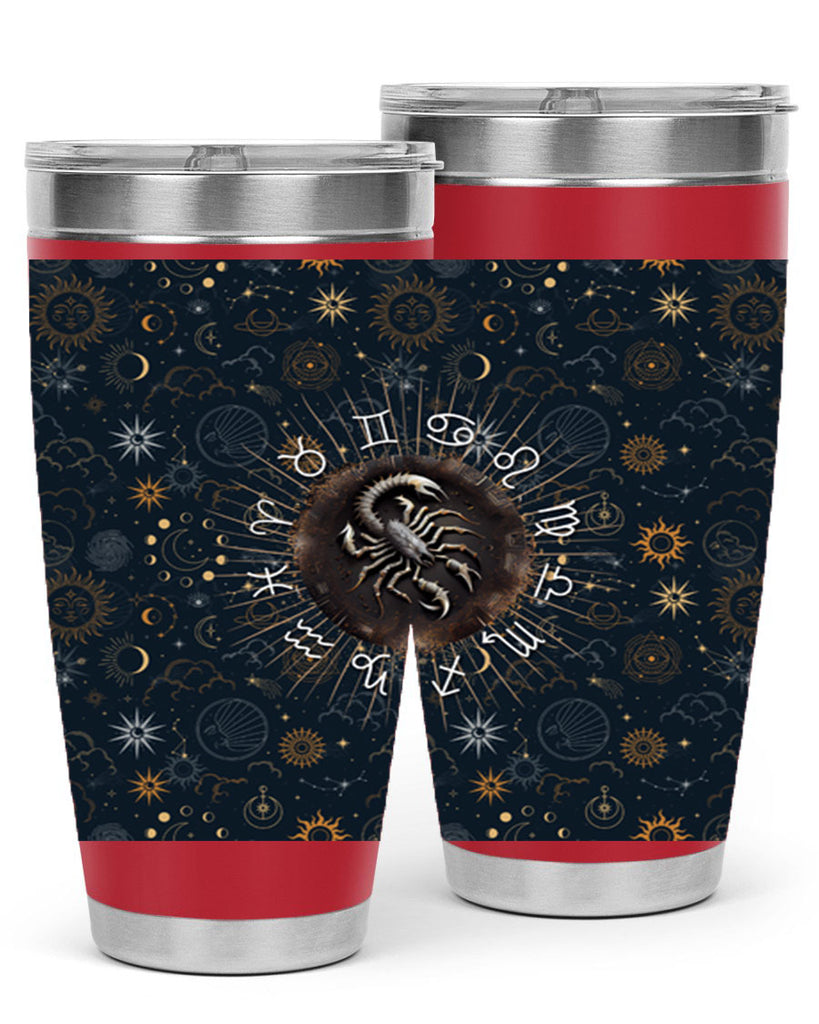 Scorpius Straight 466#- zodiac- Tumbler