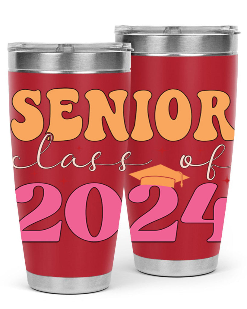Senior class of 2024 17#- 12th grade- Tumbler