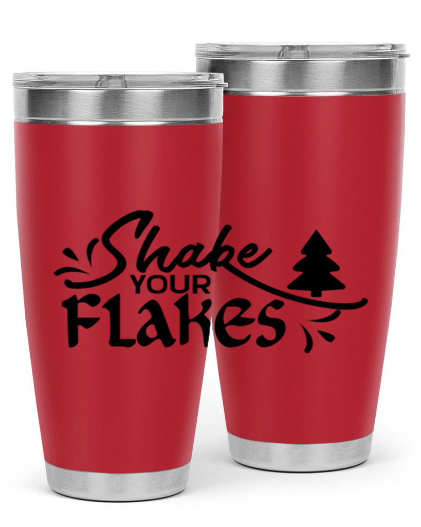 Shake Your Flakes 354#- winter- Tumbler