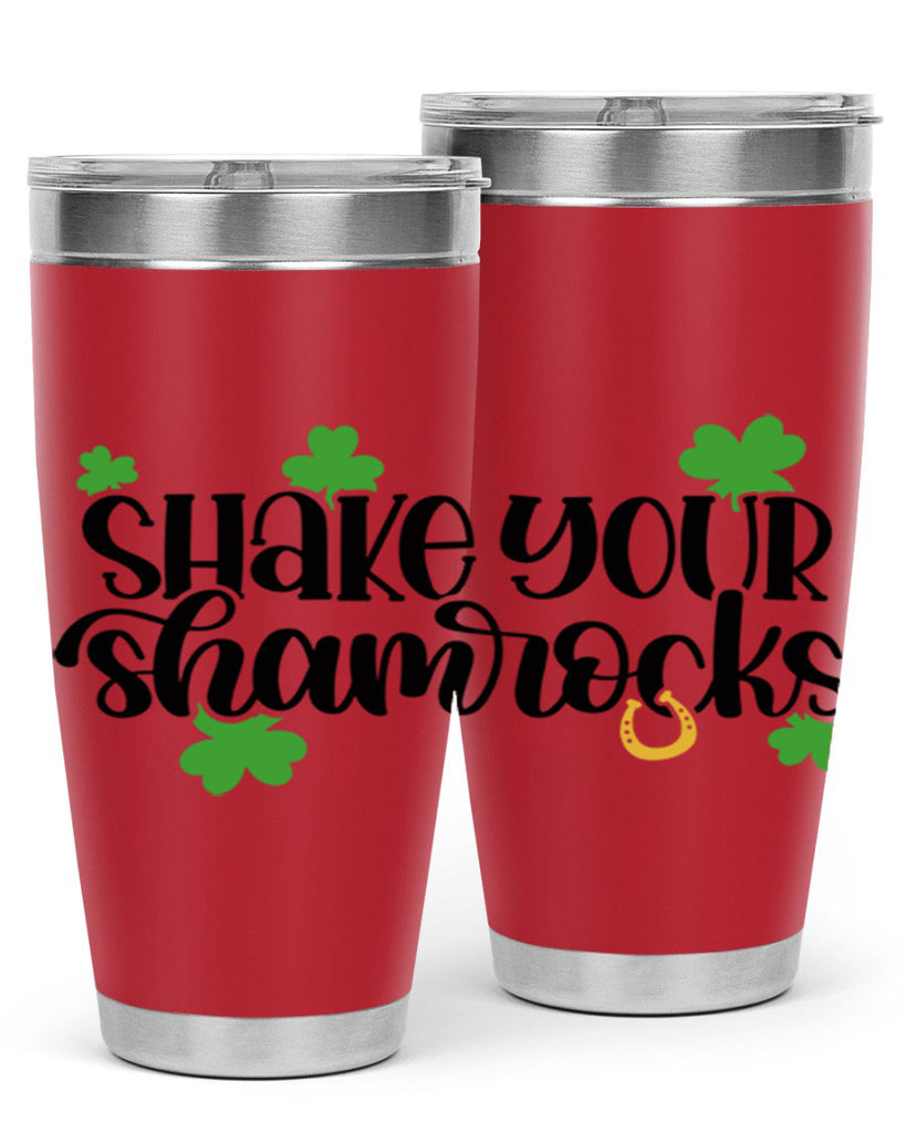 Shake Your Shamrocks Style 32#- St Patricks Day- Tumbler
