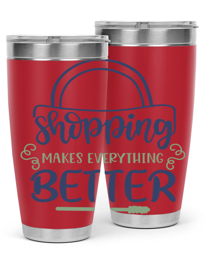 Shopping Makes Everything Better 144#- fashion- Cotton Tank