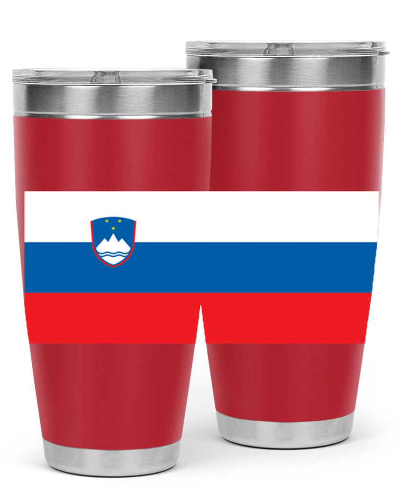 Slovenia 39#- world flags- Tumbler