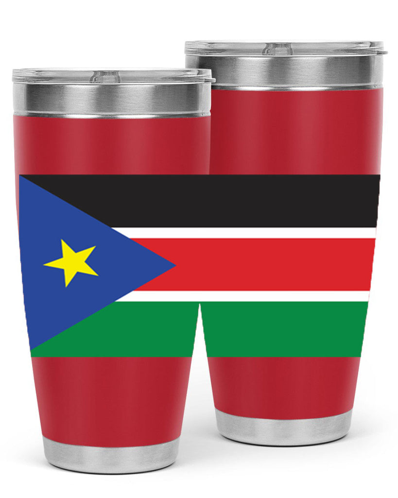 South Sudan 34#- world flags- Tumbler