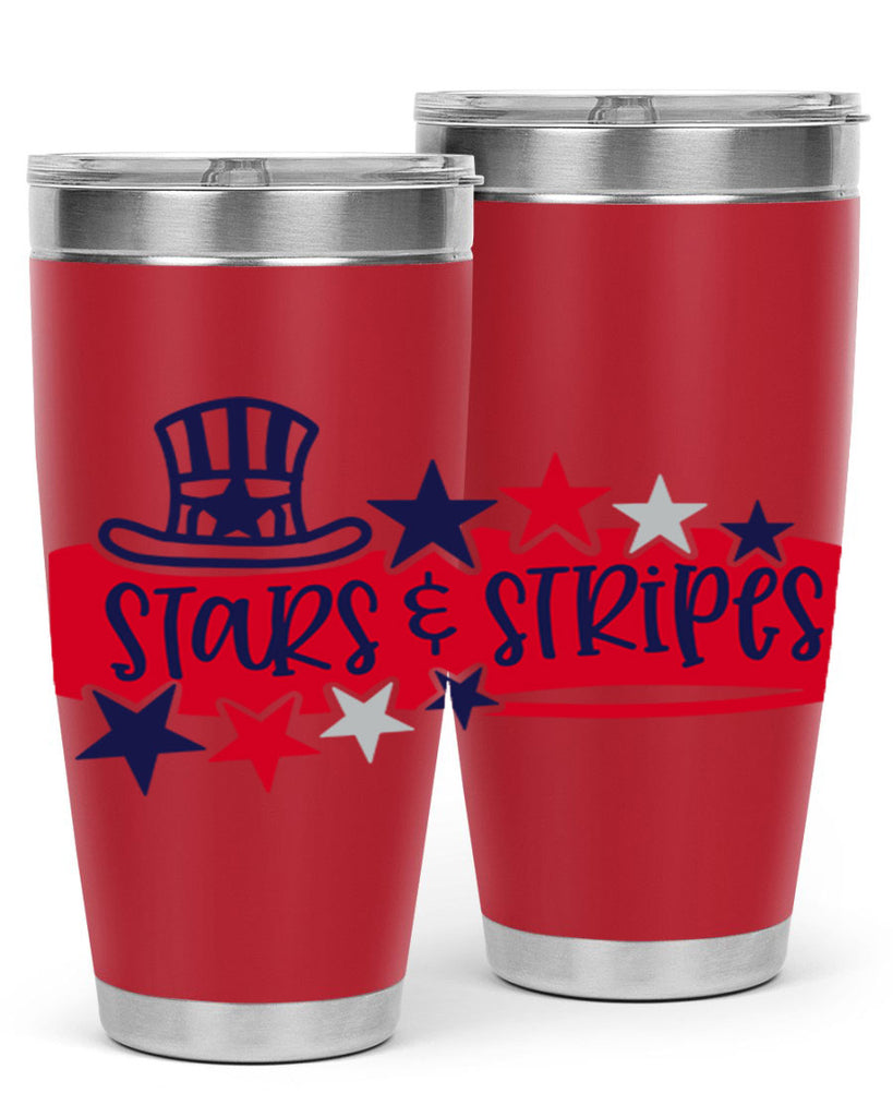 Stars Stripes Style 175#- Fourt Of July- Tumbler